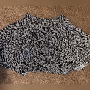 mini flowy skirt